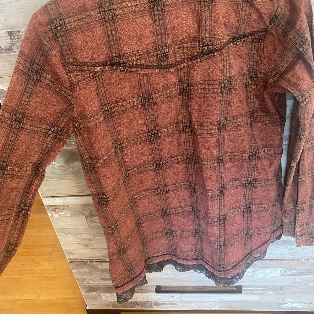 Gilded Intent flannel button down - Picture 3 of 4